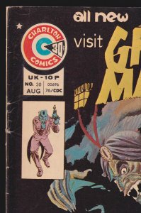 Ghost Manor #30 5.0 VG/FN Charlton Comic - Aug 1976