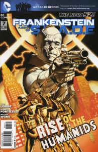 Frankenstein, Agent of S.H.A.D.E. #7 VF ; DC | New 52 Jeff Lemire Humanids