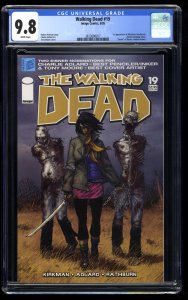 Walking Dead #19 CGC NM/M 9.8 White Pages 1st Michonne!