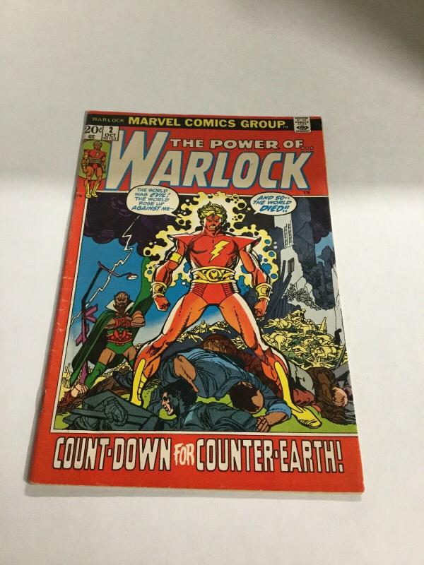 Warlock 2 The Power Of Vg/Fn Very Good/Fine 5.0 Marvel