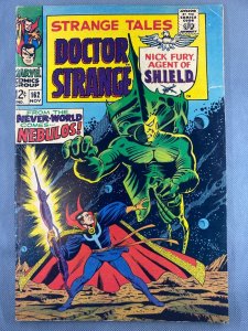 Strange Tales (1951) #162 VG/FN (5.0) Doctor Strange Nebulos Jim Steranko