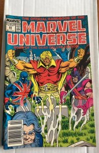 The Official Handbook of the Marvel Universe #20 (1987)