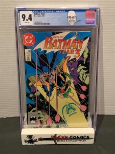 Batman # 438 CGC 9.4 DC 1989 George Perez Cover Custom Label [GC12]