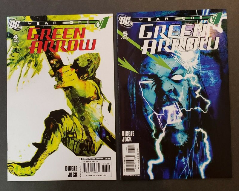 GREEN ARROW #1-6 COMPLETE SET DC COMICS 2007 VF/NM