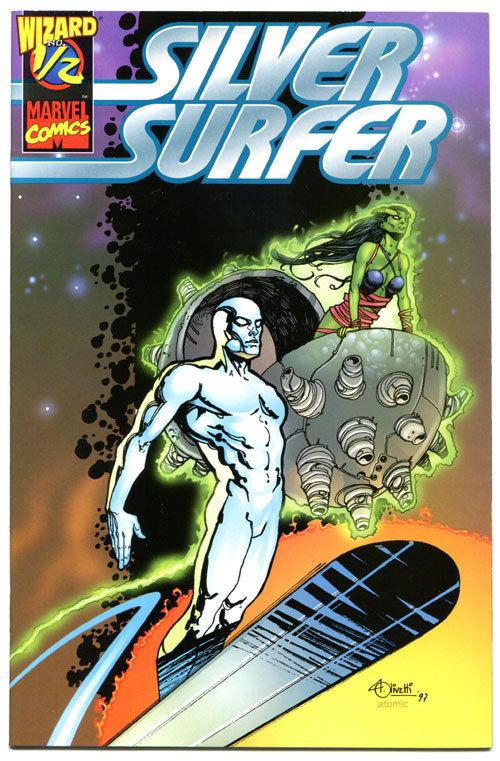 SILVER SURFER #1/2, NM+, Mail-away, Alien, COA, 1997, more in store