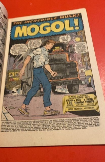 The Incredible Hulk #127 (1970) Stan lee