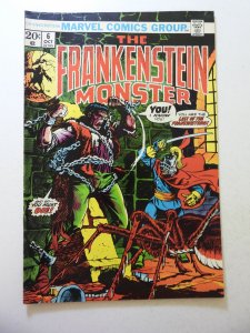 The Frankenstein Monster #6 (1973) FN+ Condition