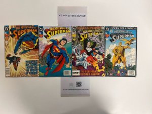4 Superman DC Comic Books # 499 504 505 506 Batman Wonder Woman Robin 37 JS30