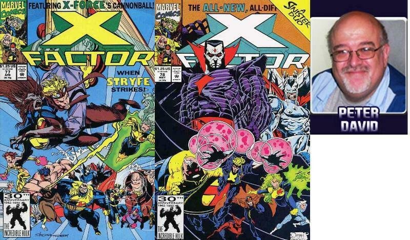 X FACTOR 77-78  Peter David  Mr Sinister & STRYFE