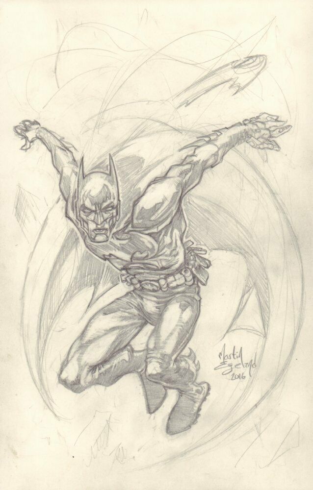 batman pencil drawing