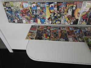 Huge Lot 140+ Comics W/Spider-Man, Tarzan, Weapon X+ Avg Fine/VF Condition!