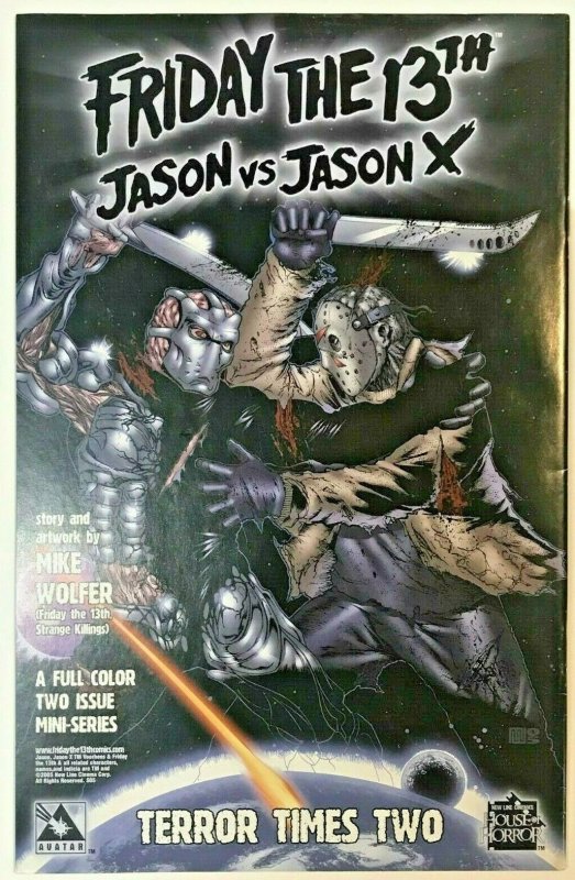 JASON X SPECIAL#1 VF 2005 AVATAR COMICS