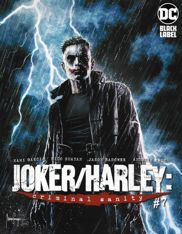 Joker Harley Criminal Sanity #7 Suayan Variant (DC, 2021) NM