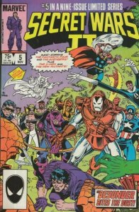 Secret Wars II #5 ORIGINAL Vintage 1985 Marvel Comics 1st Boom Boom