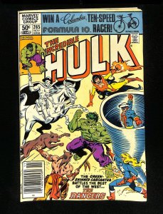 Incredible Hulk (1962) #265 Newsstand Variant 1st Firebird!