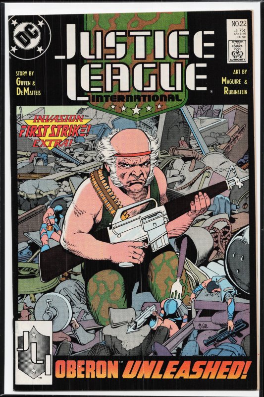 Justice League International #22 (1988) Justice League