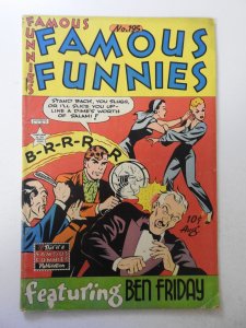 Famous Funnies #195 (1951) VG Condition rust on staples, tape interior fc