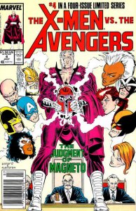 X-Men Vs. The Avengers #4 (Newsstand) FN ; Marvel | Marc Silvestri