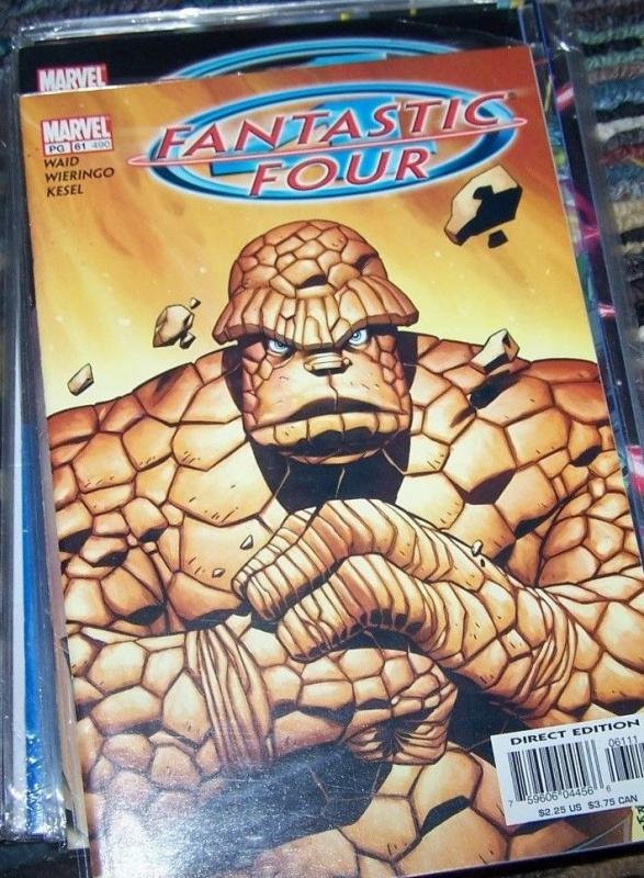 Fantastic Four  #61 (490) (Nov 2002, Marvel) thing cover