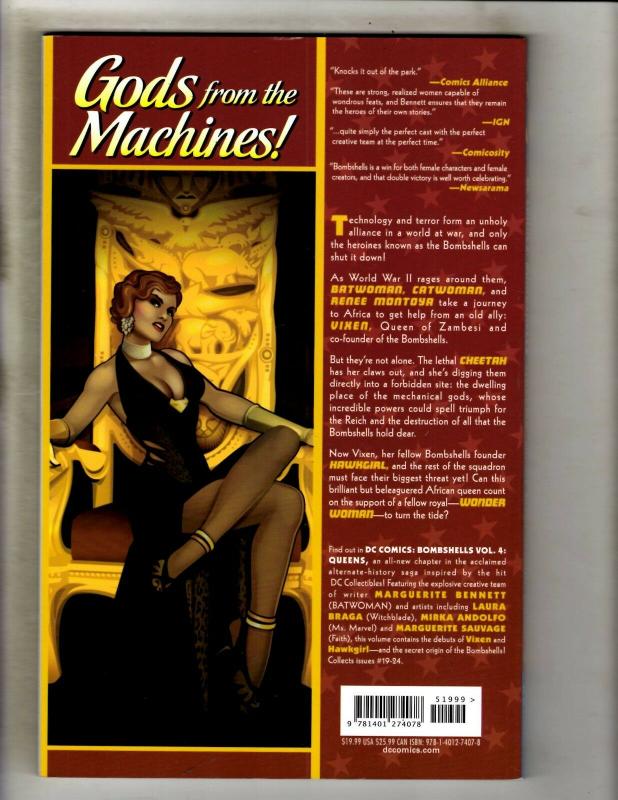 Bombshells Vol. # 4 Queens DC Comics TPB Graphic Novel Comic Book Batman J346