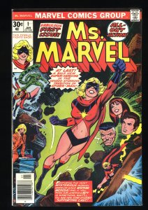 Ms. Marvel #1 FN+ 6.5 1st Appearance Carol Danvers as Ms. Marvel!