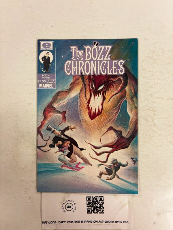 The Bozz Chronicles #4 NM Marvel Epic Comic Books 8 HH110