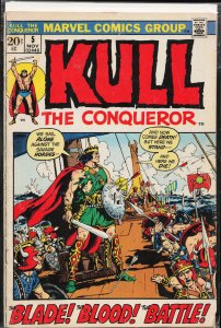 Kull, the Conqueror #5 (1972) Kull