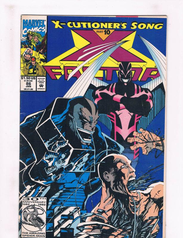 X-Factor #86 VF/NM Marvel Comics Comic Book X-Men Jan 1993 DE30 