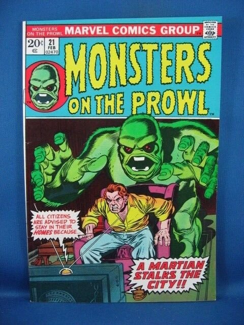 Monsters on the Prowl #21 (Feb 1973, Marvel) VF