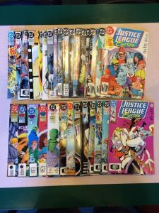 Justice League Europe 30 Book Lot 1-24 Plus Extras FN VF set run