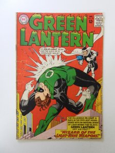 Green Lantern #33 VG condition ink stain back cover several interior pages