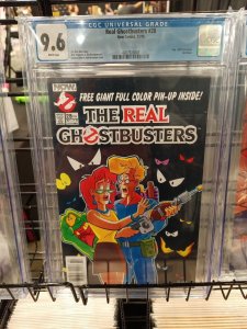 Real Ghostbusters #28 Newsstand CGC 9.6 White 1990 Final Issue