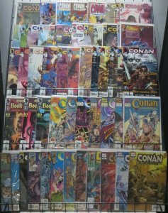 CONAN THE BARBARIAN DARK HORSE & MARVEL COLLECTION! 52 BOOKS!