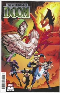 One World Under Doom (2025) #5 NM 1:25 Variant Cover