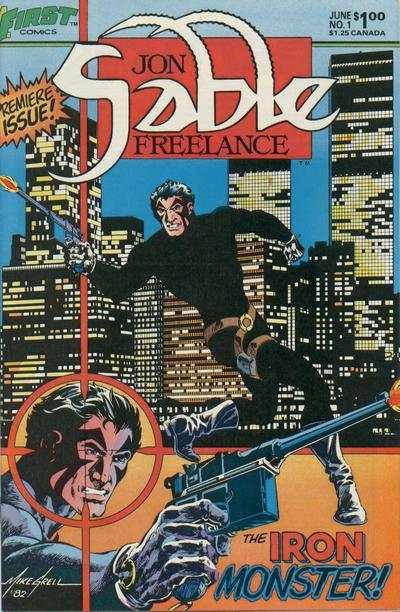 Jon Sable: Freelance #1, VF+ (Stock photo)