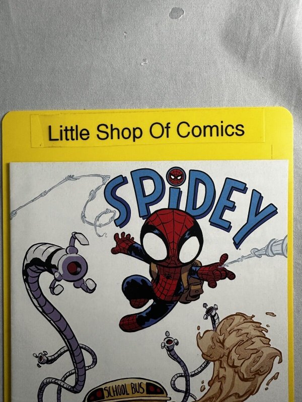 Spidey #1 Skottie Young Variant Freshman Year Disney+