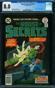 House of Secrets #144 (1977) CGC 8.0 VF