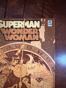 Superman/Wonder Woman #22 Variant Cover (2015)