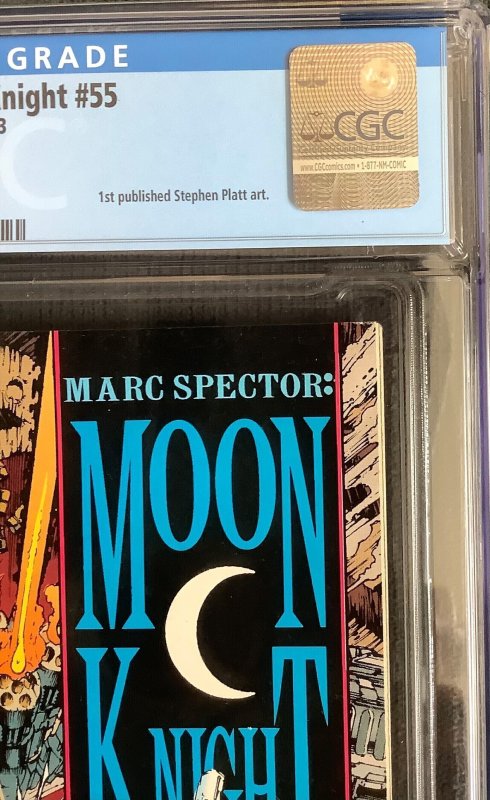 Marc Spector: Moon Knight #55 (1993, Marvel) - CGC 9.4