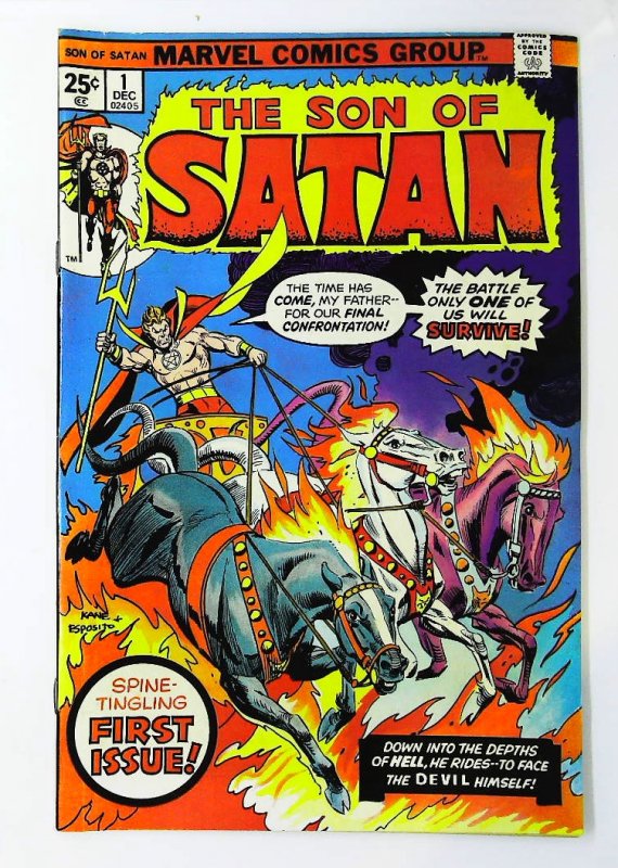 Son of Satan #1, VF+ (Actual scan)