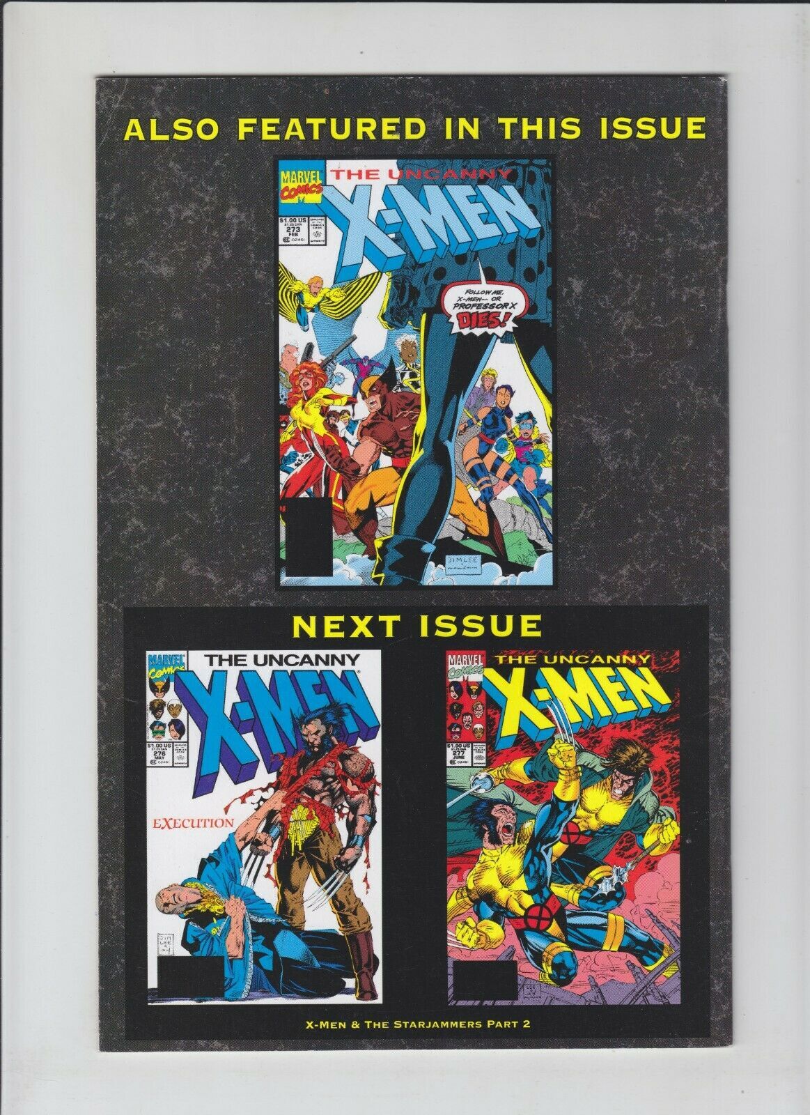 Marvel Milestones: Jim Lee & Chris Claremont X-Men & Starjammers #1
