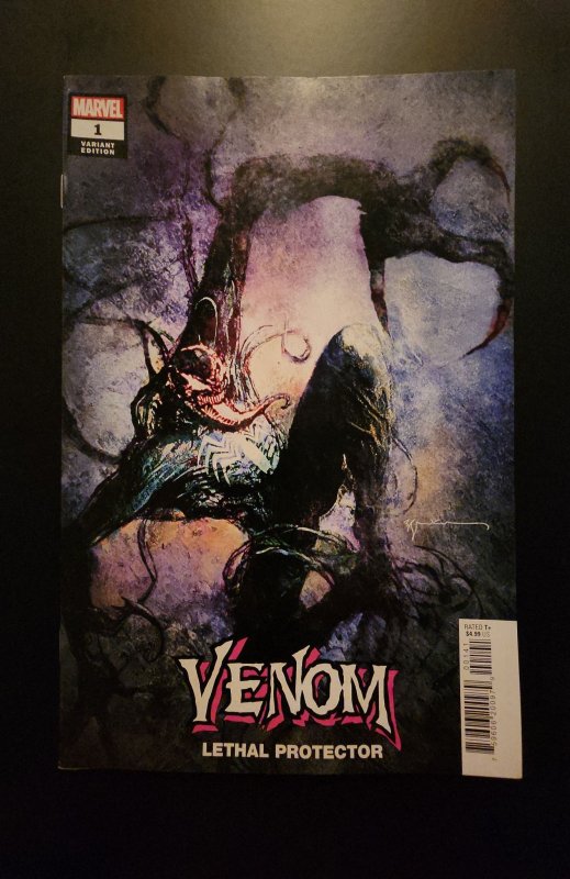 Venom: Lethal Protector #1 Sienkiewicz Cover (2022)