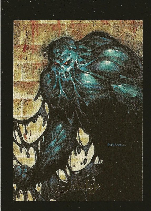 Skybox Ultraverse Edition C1 SLUDGE 1994 Prototype Card