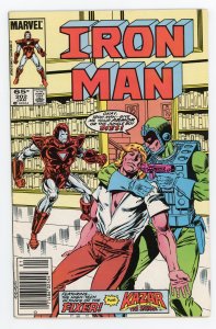 Iron Man #202 Ka-Zar Shanna the She-Devil Newsstand FN+