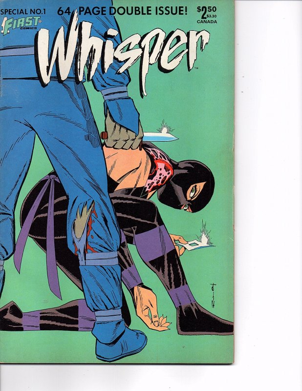 First Comics Whisper Special #1 NM Steven Grant