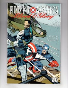 Punisher/Captain America: Blood & Glory #3 (1992)  Prestige Format   / EBI#2