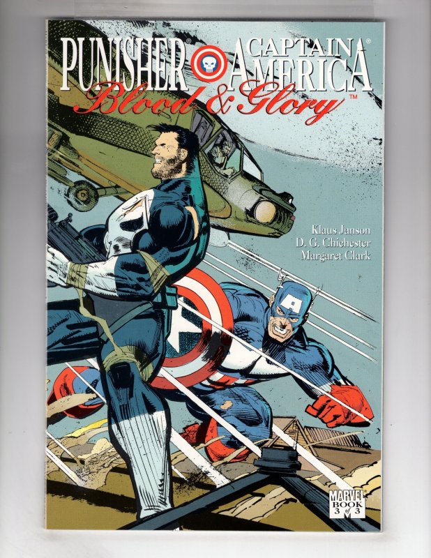 Punisher/Captain America: Blood & Glory #3 (1992)  Prestige Format   / EBI#2
