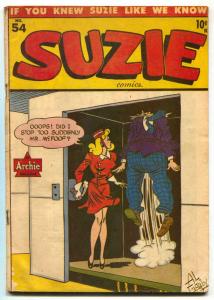 Suzie #54 1946- ARCHIE COMICS- good girl art- VG+