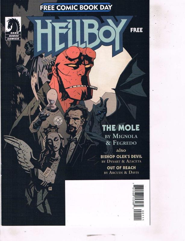 Lot Of 3 Comic Book Comic Day An Entertaining Sampler, Hellboy, How to Draw  AB7