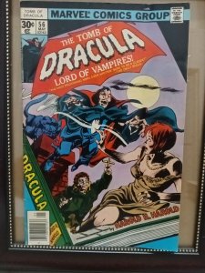 Tomb Of Dracula #56 Marvel Comics 1977 Blade Vampire Horror. P04